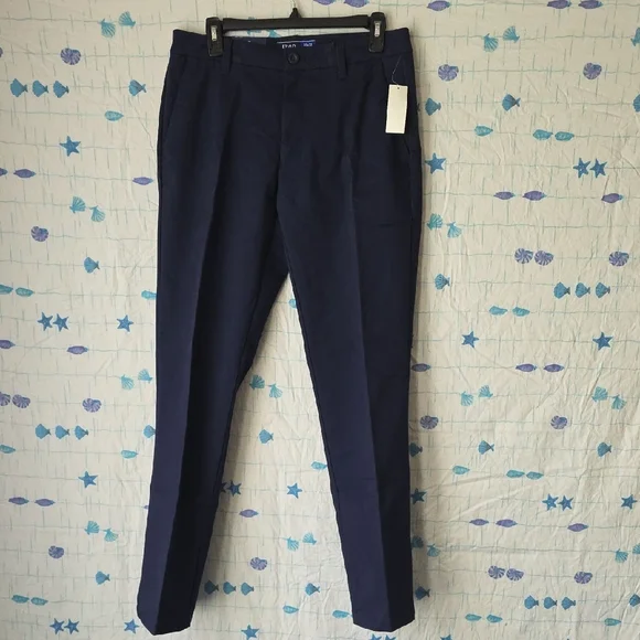 Izod Navy Dress Pants - Picture 1 of 6